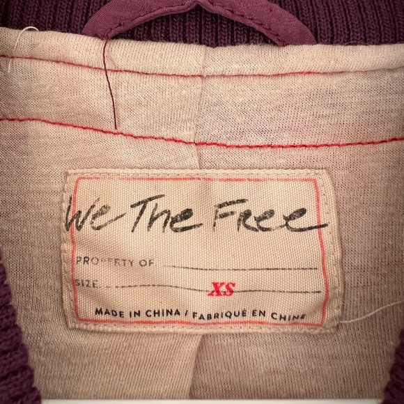 Free People Orange and Purple Jacket - Picture 5 of 9